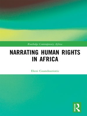 cover image of Narrating Human Rights in Africa